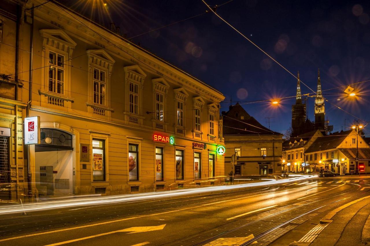 Art Hotel Like Zagreb Eksteriør bilde